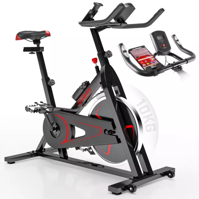 Physionics® Bici da Casa Bicicletta Cyclette Fitness Bike Palestra Allenamento