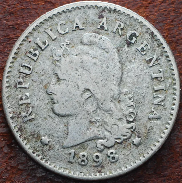 1898   Argentina   10 Centavos