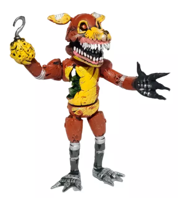 TOY FIGURE MEXICAN FIVE NIGHTS AT FREDDY 'ANIMATRONICS FREDDY COFFEE  TWISTED 9IN
