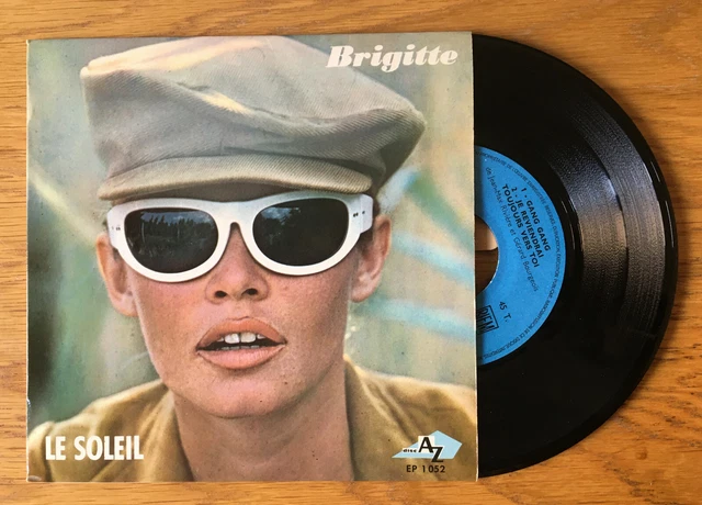 Brigitte BARDOT  "le Soleil " 45t  Original BIEM 1966  Near Mint