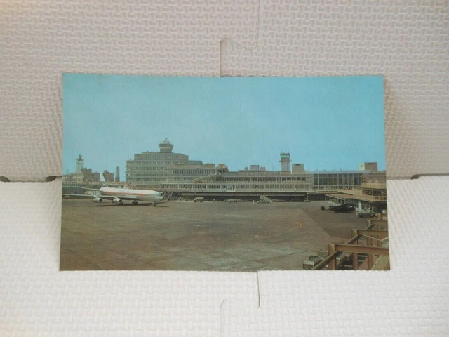 Postcard Airline Airport Tokyo International Airport Terminal Japan airlines JAL