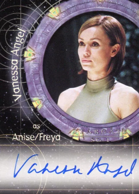 Stargate SG-1 Season Four Vanessa Angel as Anise/Freya Autograph Card A16