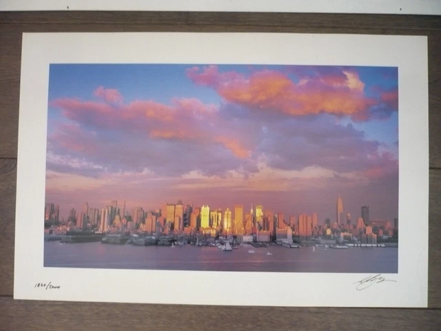 Richard Berenholtz Foto Original Firmada Numerada Nueva York