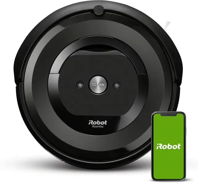 iRobot Roomba E5 Robotic Vacuum Cleaner - Black
