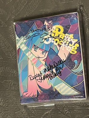 Panty and stocking with gaterbelt AUTOGRAPHED LIMITED EDITION complete series
