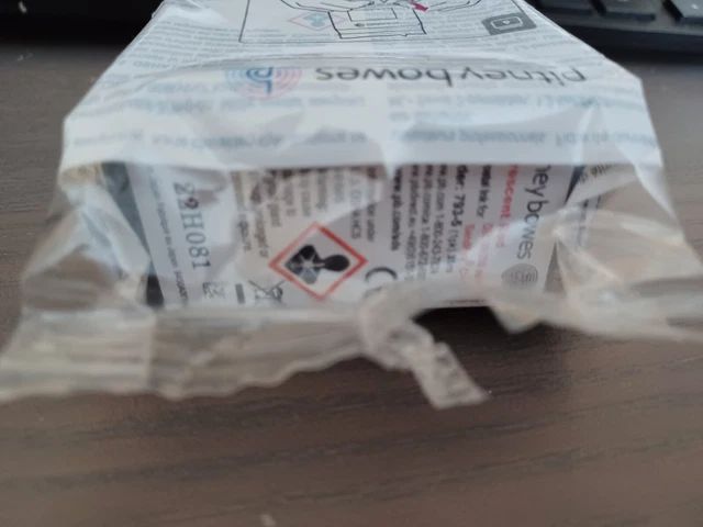NEW Sealed Pitney Bowes 793-5 Genuine OEM Postage Meter Fluorescent Red Ink
