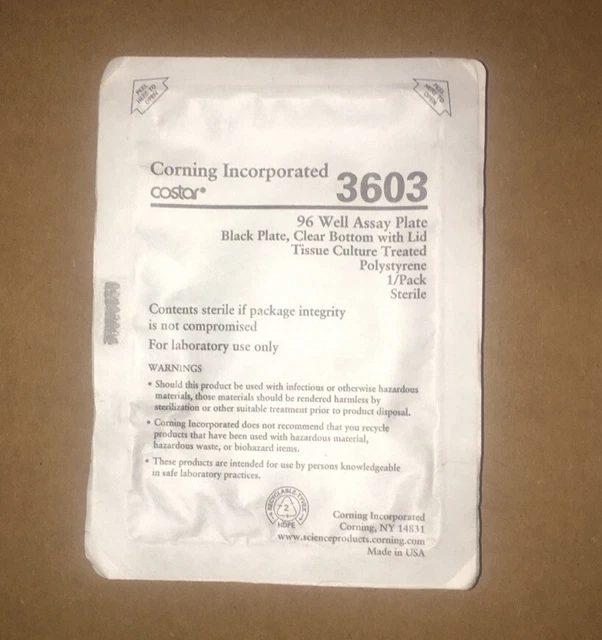 24 Corning 3524 Well Cell Culture Cluster Flat Bottom Lid Tissue Culture Treated