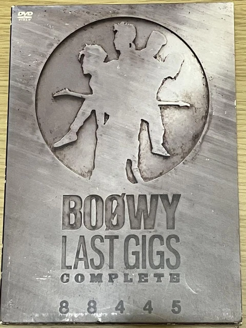 ♪即決♪BOOWY “GIGS”BOX☆DVD☆8枚組 送料無料 初回版 DVD LAST GIGS COMPLETE DVD LAST GIGS COMPLETE 即決♪BOOWY