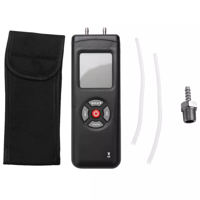 Manometer Digital Portable Handheld Air Vacuum Gas Pressure Gauge Meter with Bh