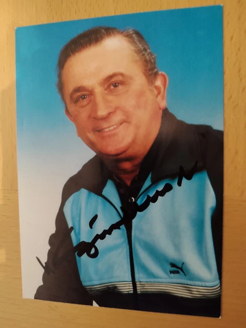 AUTOGRAMM SIGNIERT VON Herbert Burdenski (FC Schalke 04, Werder Bremen