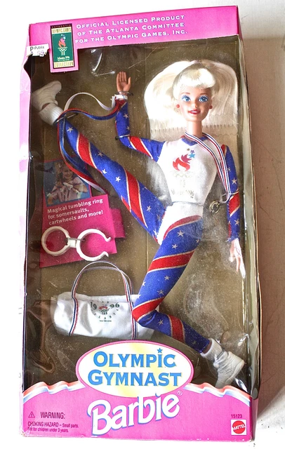 Barbie Olympic Gymnast Barbie Doll (Auburn Hair 1995)