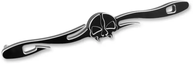 Drag Specialties Black Split Skull Custom Shift Linkage 1601-0494