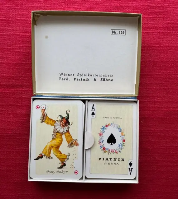 jeu de cartes Piatnik Wien