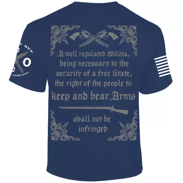 2A T-Shirt I 2nd Amendment I Knives Out I Veteran I Military I Patriot I Freedom