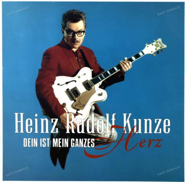 Heinz Rudolf Kunze - Dein Ist Mein Ganzes Herz LP 1985 (VG+/VG+) '