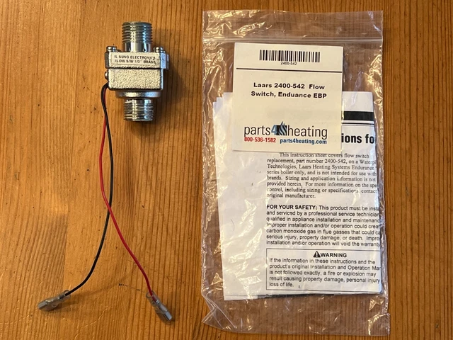 Laars Enduranc EBP flow switch 2400-542