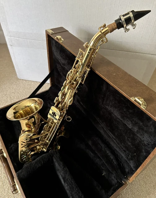 ARTEMIS SOPRANO SAX Curved Outfit Gold Lacquer £139.00 PicClick UK