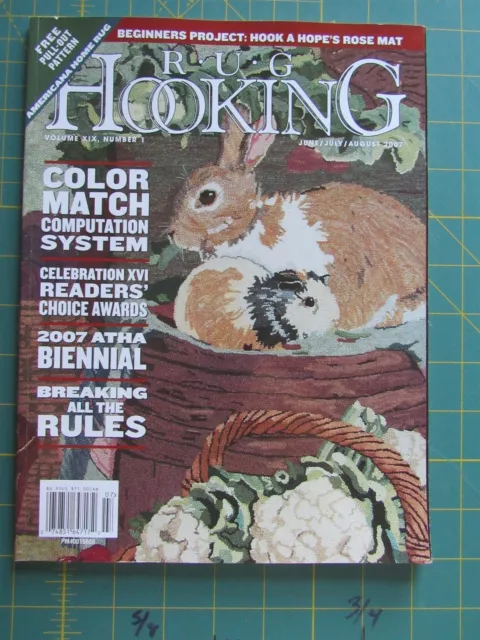 Revista de enganche de alfombras, Vol. 19, #1, junio/julio/agosto 2007