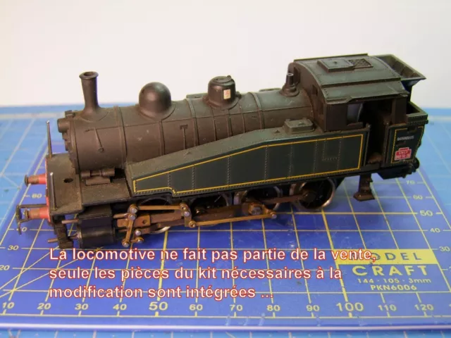 Kit Motorisation sans courroie locomotive vapeur JOUEF HO Réf. 040-TA-28/ TA-112 3