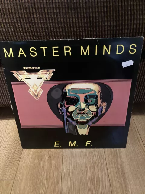 Master Minds E.M.F 12” Vinyl House Techno Belgium Mackenzie Records 1991