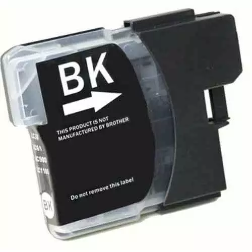 2X LC61 LC61C Black Printer Ink for BROTHER MFC-495CW