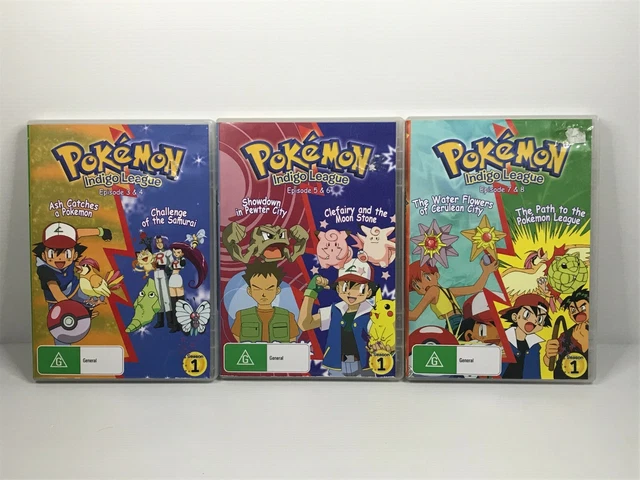 POKEMON INDIGO LEAGUE Season Episodes Region DVD