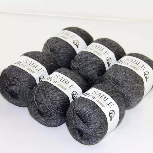 Sale 6X50gr Balls Super Warm Pure High Cashmere Blankets Rugs Crochet Yarn 18