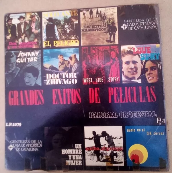 Grandes Éxitos de Películas nº 4 vinilo 12"