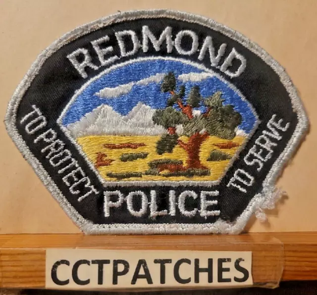 Redmond, Oregon Police Shoulder Patch Or