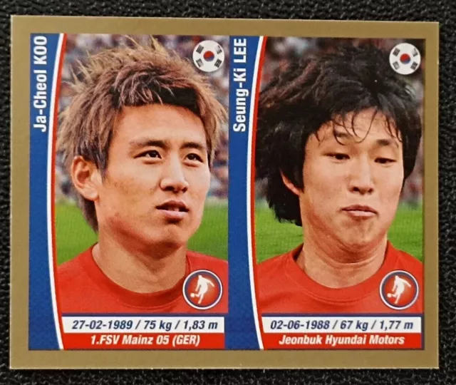 2014 Brazil World Cup FIFA #441 KOO JA-CHEOL / SEUNG-GI LEE South Korea Soccer
