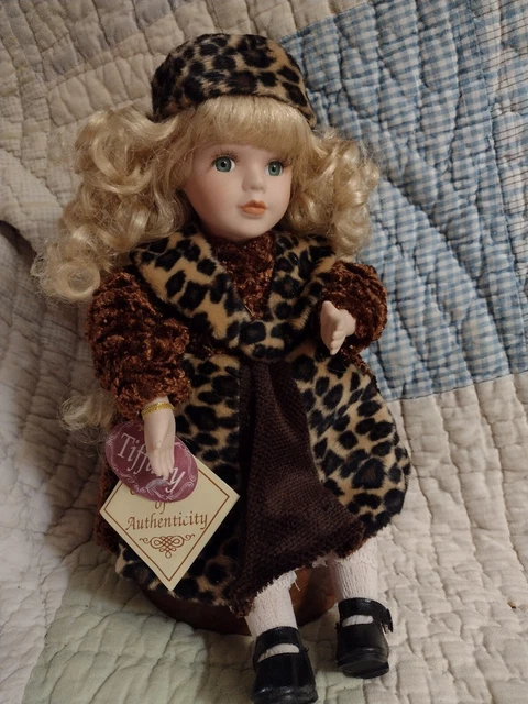 Musical Dan Dee Wind Up Animated TIFFANY Fine Bisque COA Sugar Plum Fairy Doll