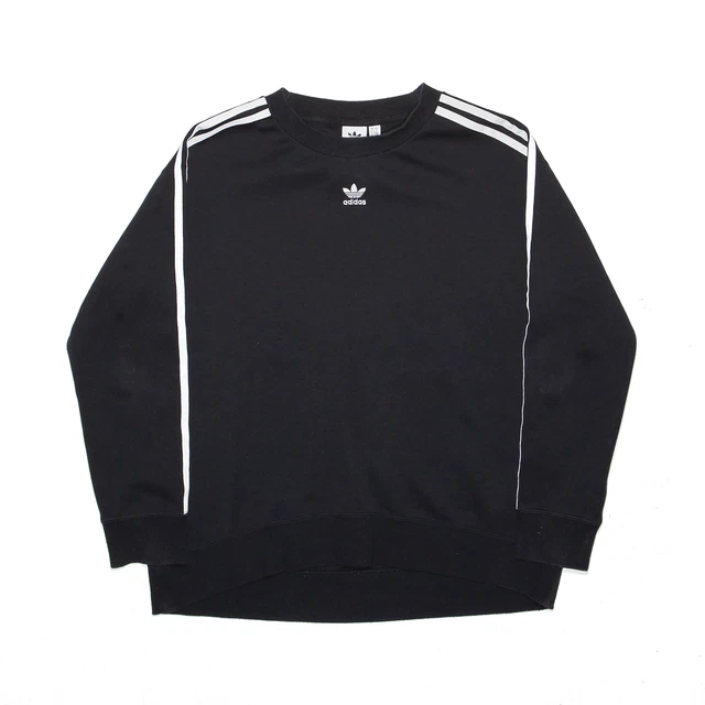 Felpa ADIDAS Donna Sport Crew Nero Collo S