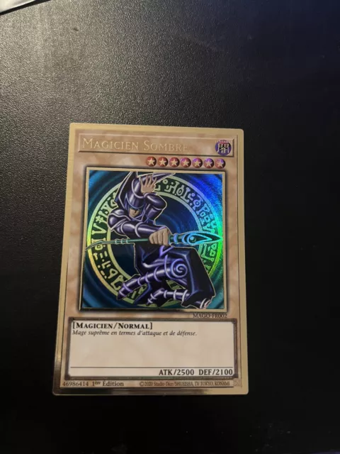 Yu-Gi-Oh! Magicien Sombre MAGO-FR002 Gold Rare