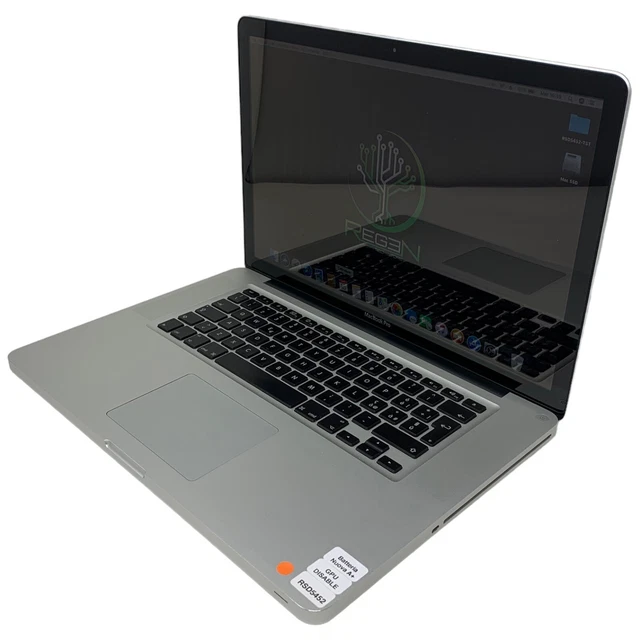 5452 Apple MacBook Pro Ricondizionato 15” 8Gb Ram 256Gb SSD Core i7 Quad 2011
