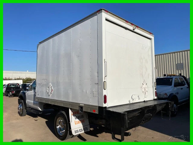 2014 Ford Super Duty F-450 DRW 2014 F450 12.5' Box Truck Tommy Gate Lift Gate De