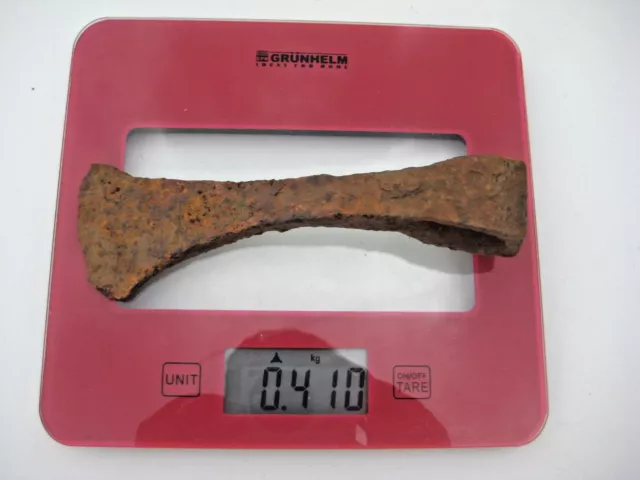 ANCIENT VIKING NORDIC IRON BATTLE AXE 7 - 8th CENTURY AD