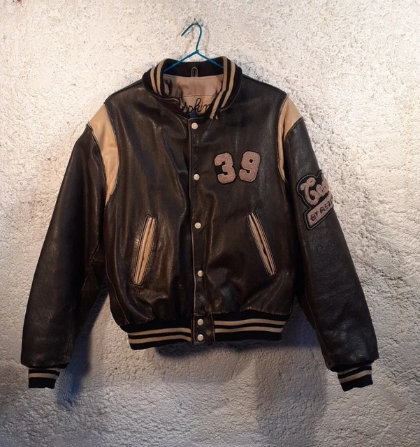 Redskins vintage teddy M leather jacket Vintage Blouson en cuir - Perfecto