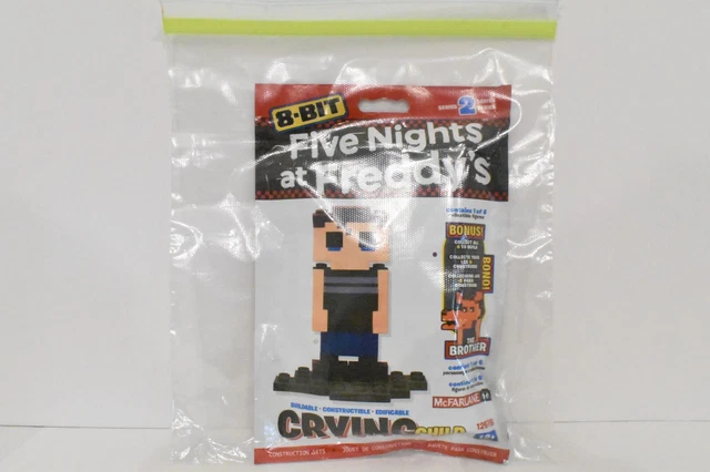 FIVE NIGHTS AT Freddys Crying Child 8 Bit Series 2 Buildable McFarlane ...