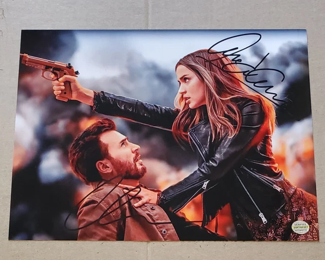$1 AUCTIONS! SUMMER SALE No Reserve! GHOSTED Evans Armas Signed Photo 8.5x11 COA