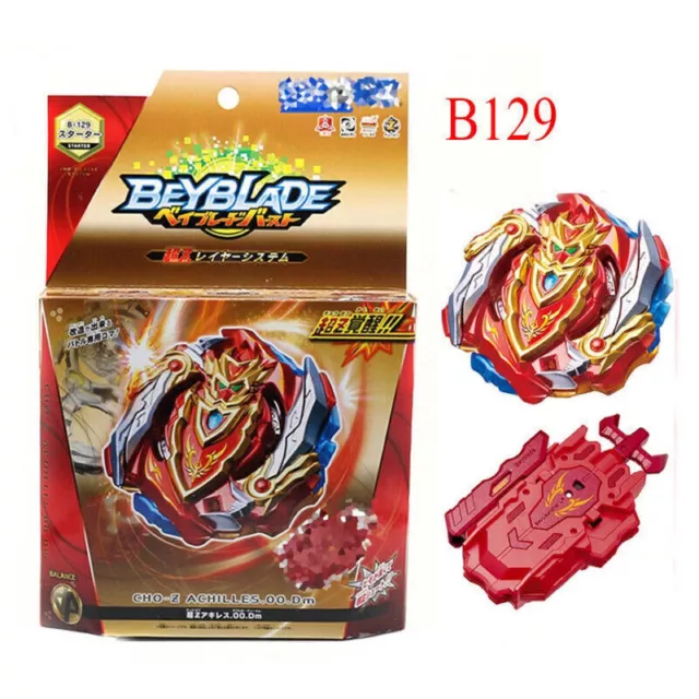 TOUPIE BEYBLADE BURST B-129 Cho-Z Achilles .00.Dm Avec lanceur cadeau de Noël