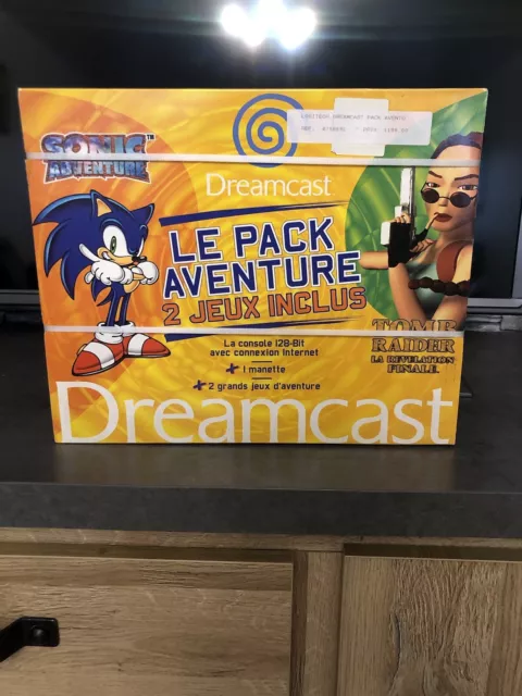 +++ New Old Stock  Rare Sega Dreamcast Sonic pack sealed new neuf Nintendo Sony