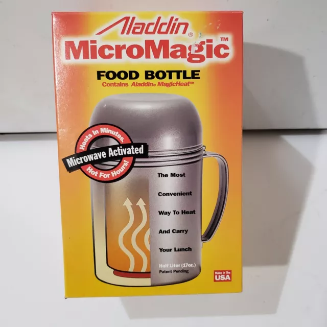 Nib Aladdin Micromagic Thermal Food Bottle Made in The U.S.A.!!