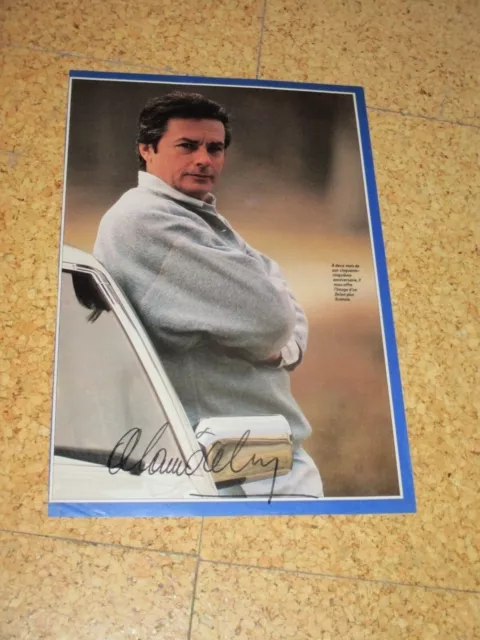 ALAIN DELON Original-Autogramm GARANTIERT!