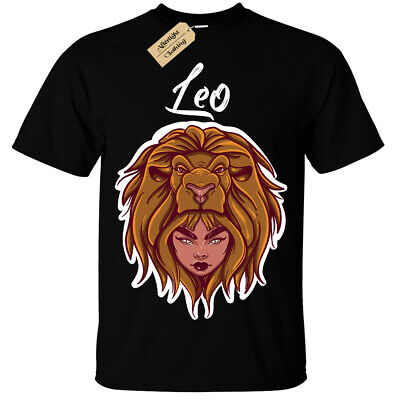 Bambini Ragazzi Ragazze Leo T-shirt segno zodiacale Oroscopo