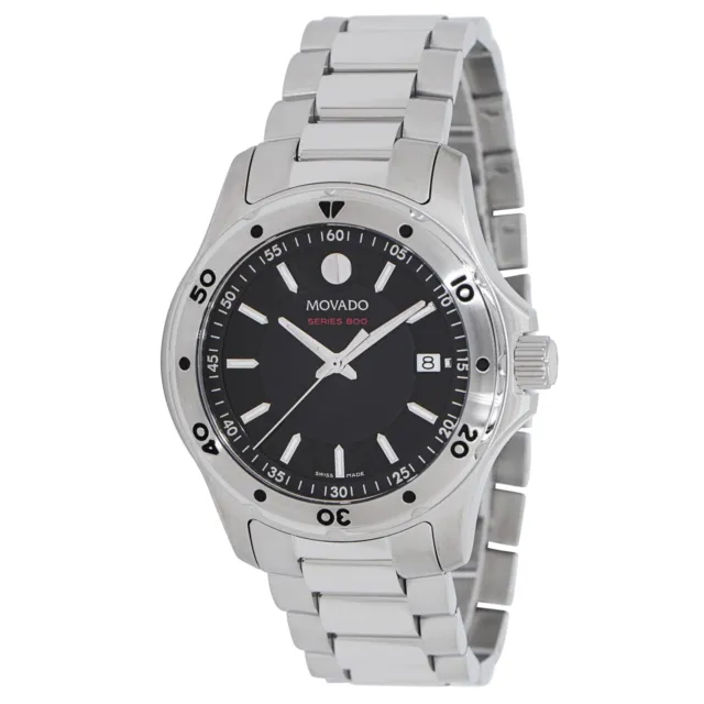 Movado 2600074 Men's 800 Performance Black Quartz Watch