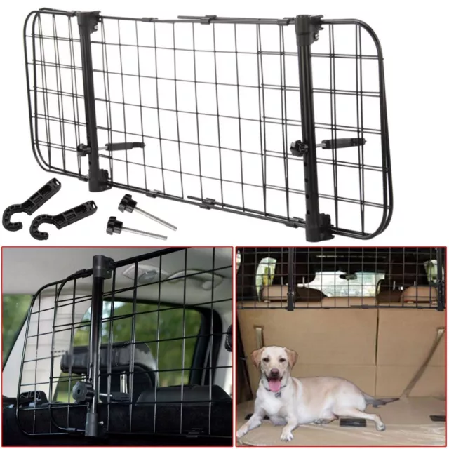 Adjustable Car Pet Dog Barrier Guard Universal Safety Travel Dog Headrest Mesh