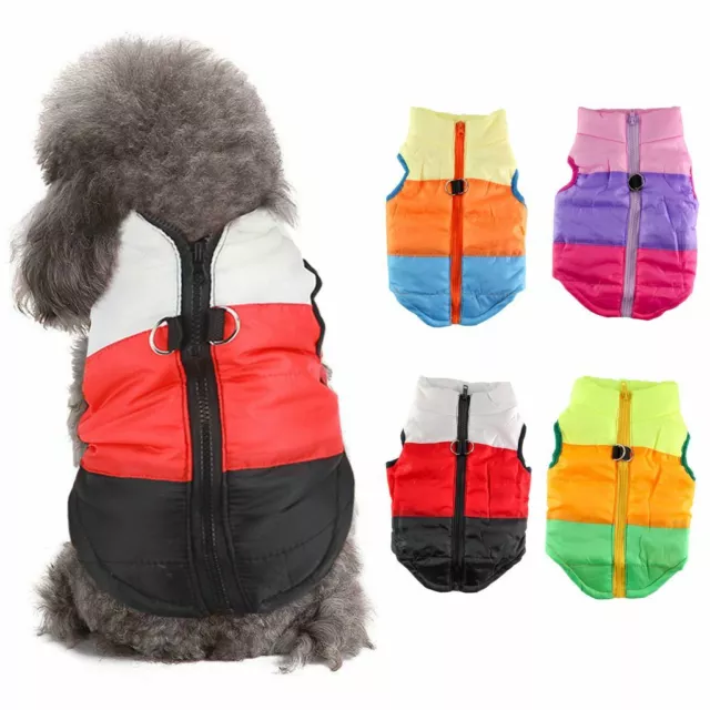 Winter Dog Clothes Small Big Dogs Waterproof  Chihuahua Pet Coats Vest Jacket