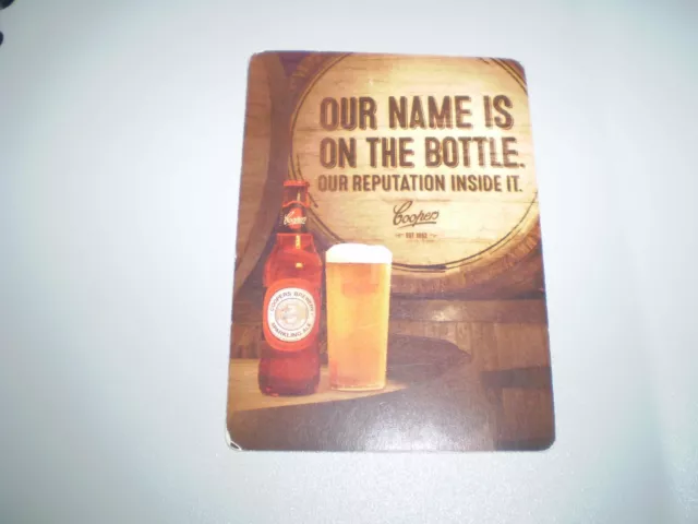 Australian Beer advertising playing card  -   Coopers