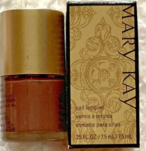 Mary Kay Nail Lacquer ~ Lavish Sable ~ 045803 Brand New In Box ~ .25 Fl Oz