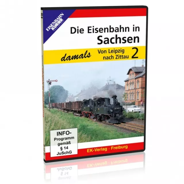 DVD - Die Eisenbahn in Sachsen - damals Teil 2